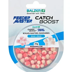 Feedermaster Zweifarbige Boilies (Marshmellow)