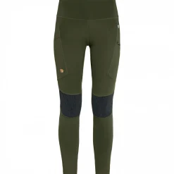 Fjällräven Abisko Trekking Tights HD W Damen (Deep Forest)
