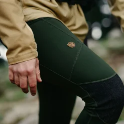 Fjällräven Abisko Trekking Tights HD W Damen (Deep Forest)