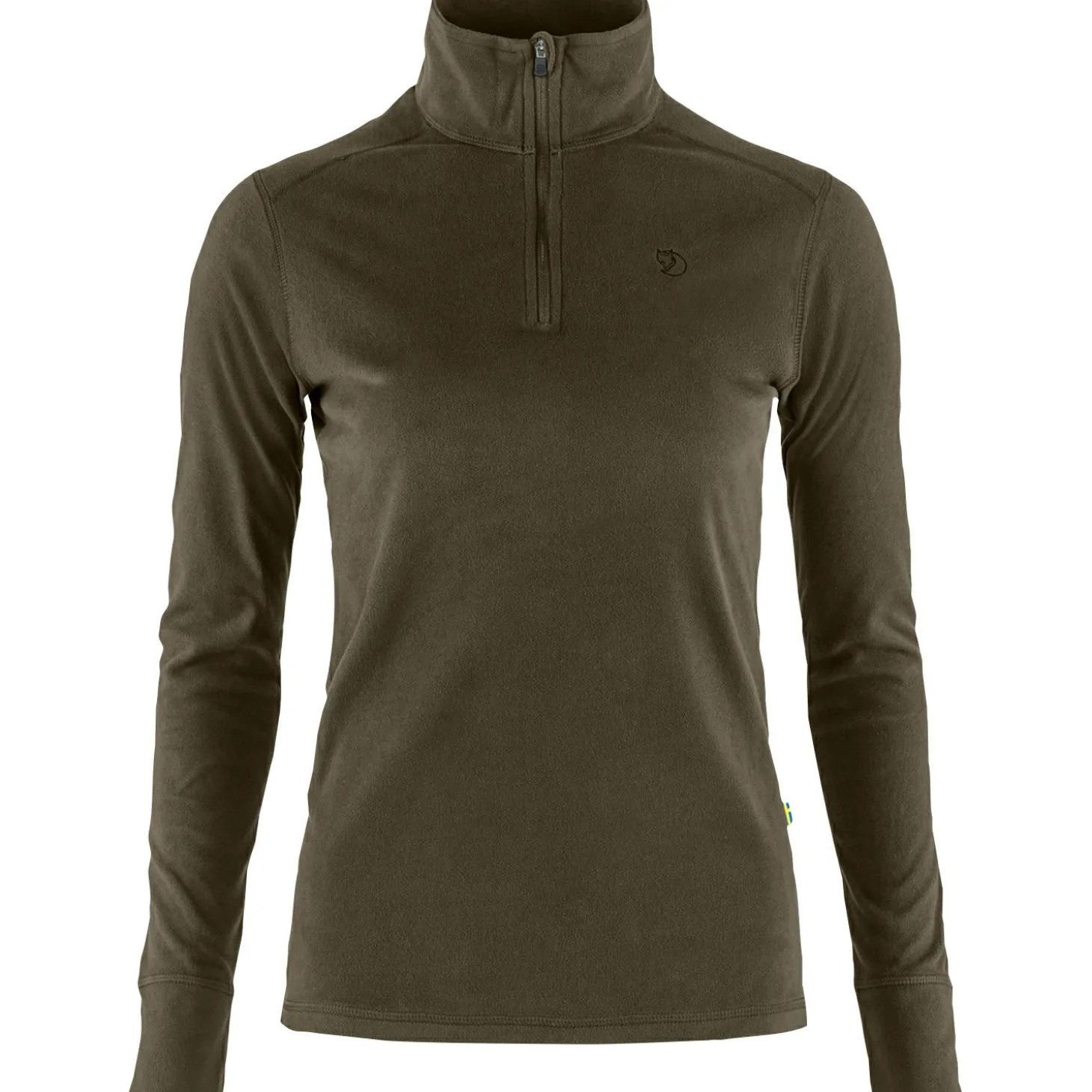 Fjällräven Keb Skare Half Zip W Damen (Dark Olive)