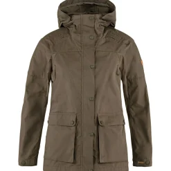 Fjällräven Lappland Forest Hybrid Jacket W Damen (Dark Olive)