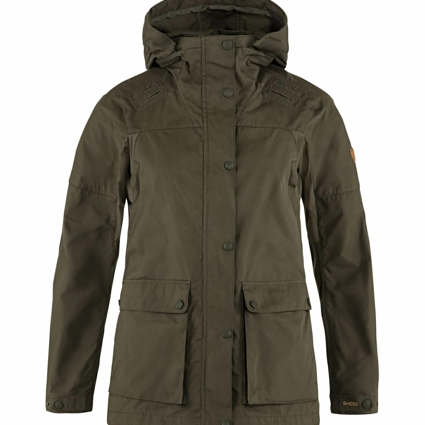 Fjällräven Lappland Forest Hybrid Jacket W Damen (Dark Olive)