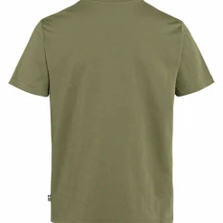 Fjällräven Övik Fox Boxy Logo Tee W Damen (Green)