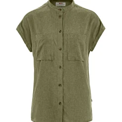 Fjällräven Övik Hemp Shirt SS W Damen (Green)