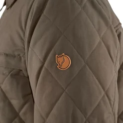 Fjällräven Övik Wool Padded Jacket M Herren (Dark Olive)