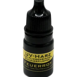 Fliegenbindeharz, Feuerrot