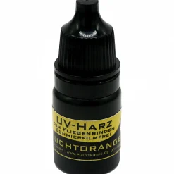 Fliegenbindeharz, Leuchtorange