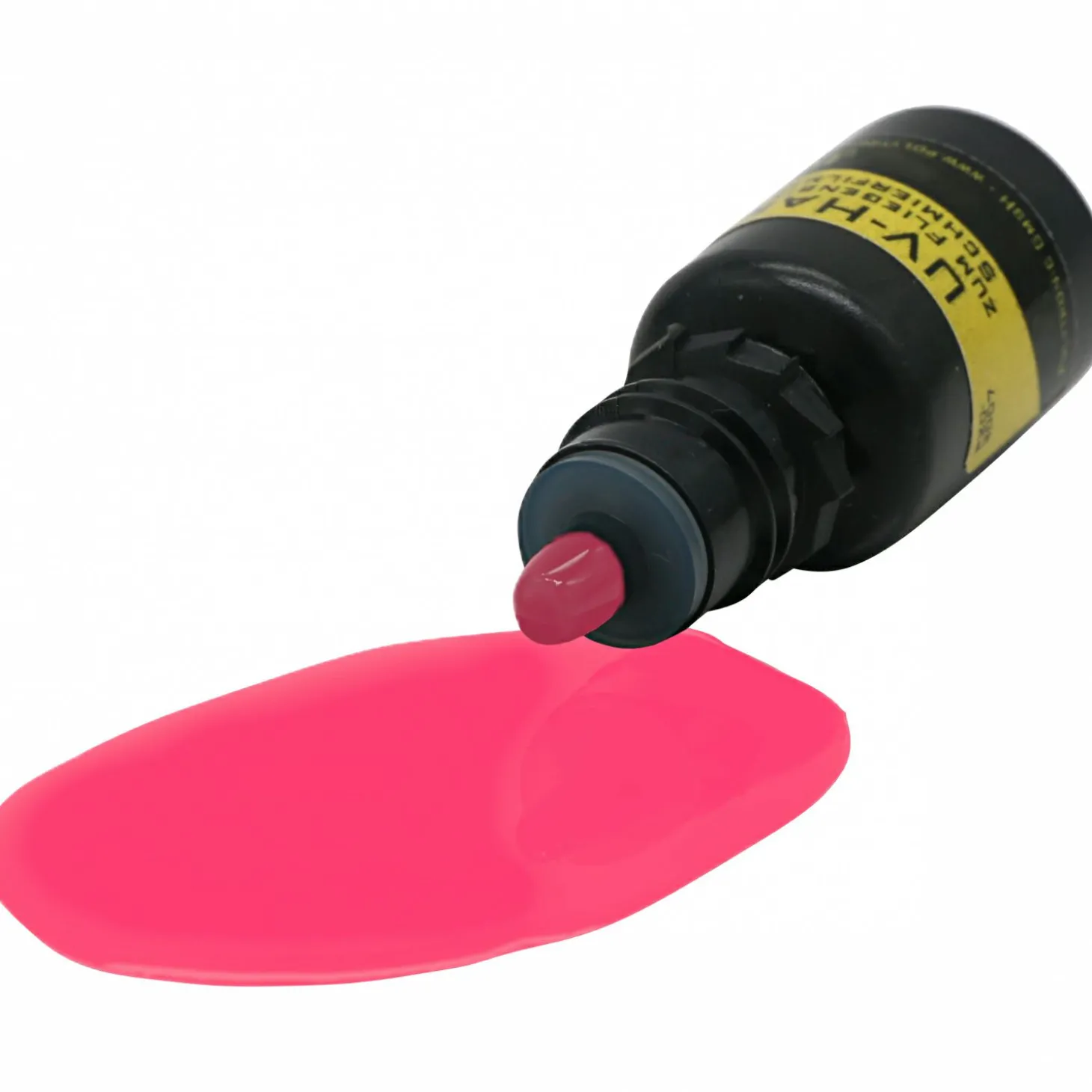 Fliegenbindeharz, Leuchtpink