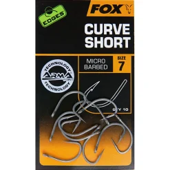 Fox Angelhaken Edges Curve Short Hooks X10