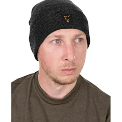 Fox Collection Beanie (Black/Orange)