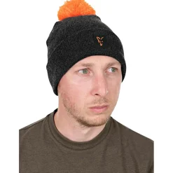 Fox Collection Bobble Hat (Green/Black)