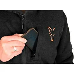 Fox Collection Sherpa Jacket Herren (Black/Orange)