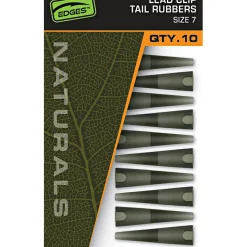 Fox EDGES™ Naturals Lead Clip Tail Rubbers - Size 7