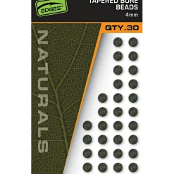 Fox EDGES™ Naturals Tapered Bore Beads - 4mm