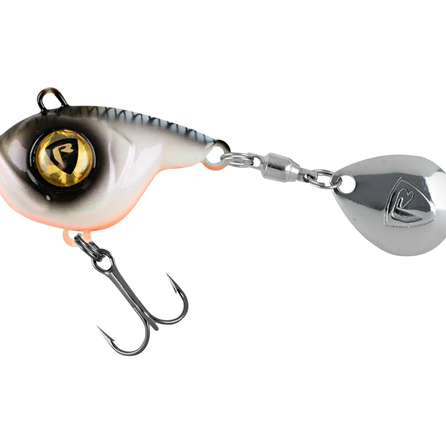 Fox Rage Kunstköder Ultra UV Big Eye Spin (Bleak)