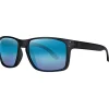 Fox Rage Transparent Black Eyewear (Brown Lens/Mirror Blue)