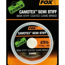 Fox Vorfachschnur Edges™ Camotex Semi-Stiff