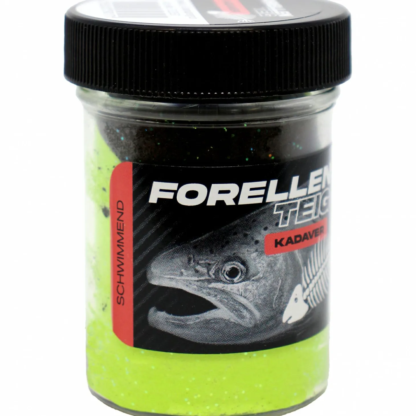 FTM Forellenteig (schwarz/grasgrün)