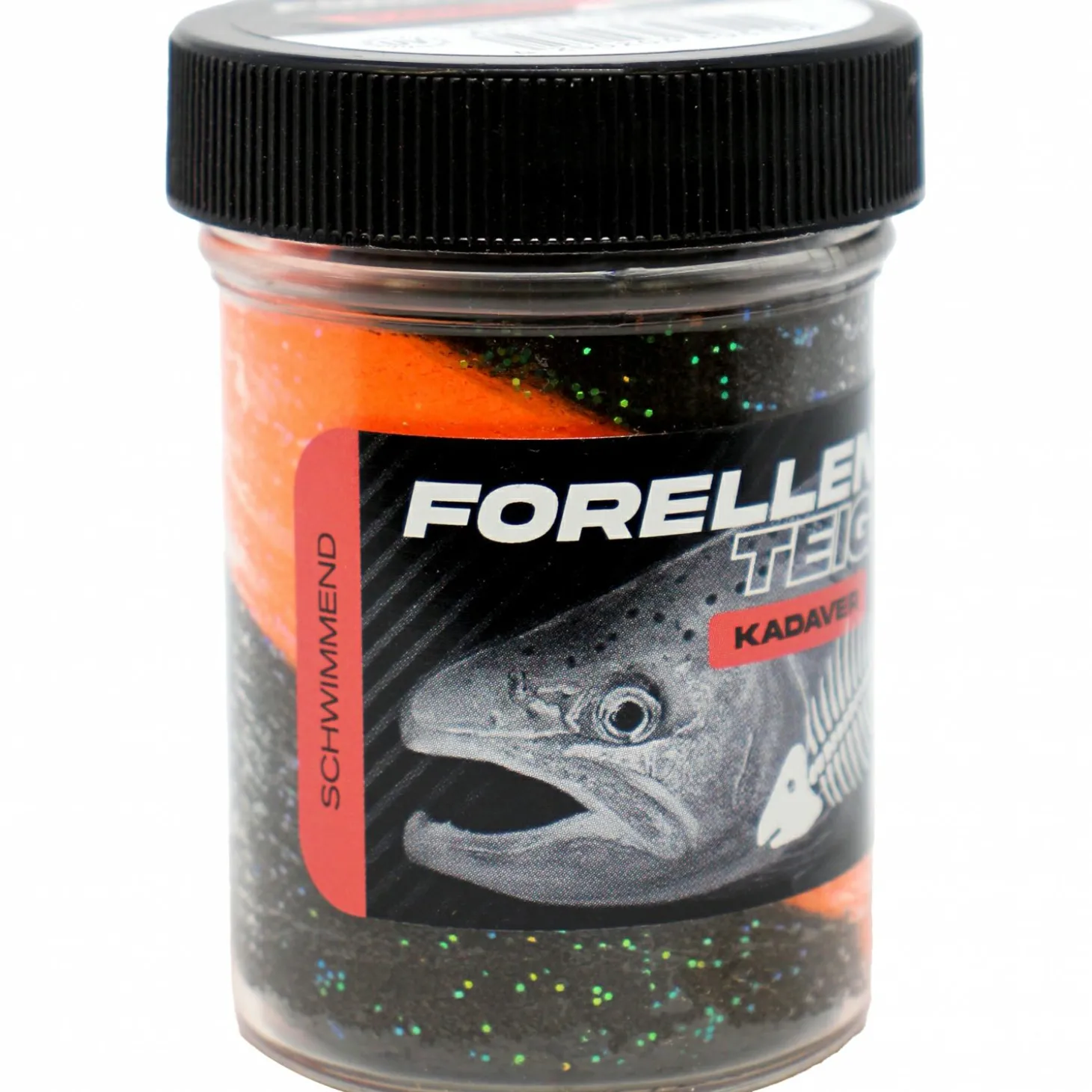 FTM Forellenteig (schwarz/orange)