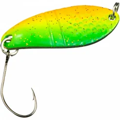 FTM Trout Spoon Dragon (2,5 g, Yellow/Green, Black UV)