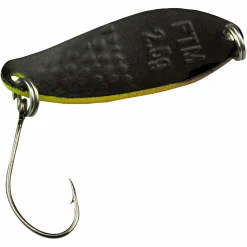 FTM Trout Spoon Dragon (2,5 g, Yellow/Green, Black UV)