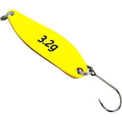 FTM Trout Spoon Hammer (3,2 g, Weiß/Gelb UV)