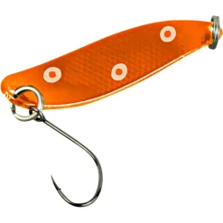 FTM Trout Spoon Hammer (3,2 g, Kupfer/Weiße Punkte UV)