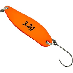 FTM Trout Spoon Hammer (3,2 g, Kupfer/Weiße Punkte UV)