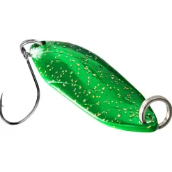 FTM Trout Spoon Hit (3,3 g, Grün/Gelb Glitter)