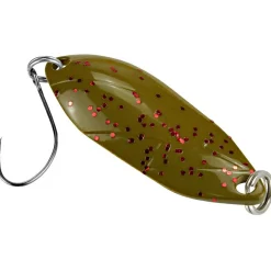 FTM Trout Spoon Hit (3,3 g, Motoroil Glitter/Schwarz)