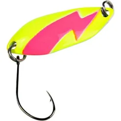 FTM Trout Spoon Spark (2,5 g, Gelb/Pink UV)