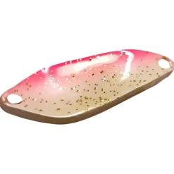 FTM Trout Spoon Strike (2,1 g, Weiß/Pínk Glitter UV)