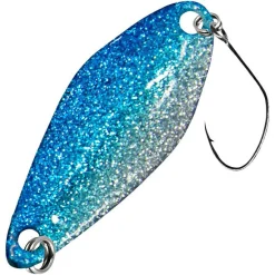 FTM Trout Spoon Tremo (2,3 g, Blau/Weiß Glitter, Gelb UV)