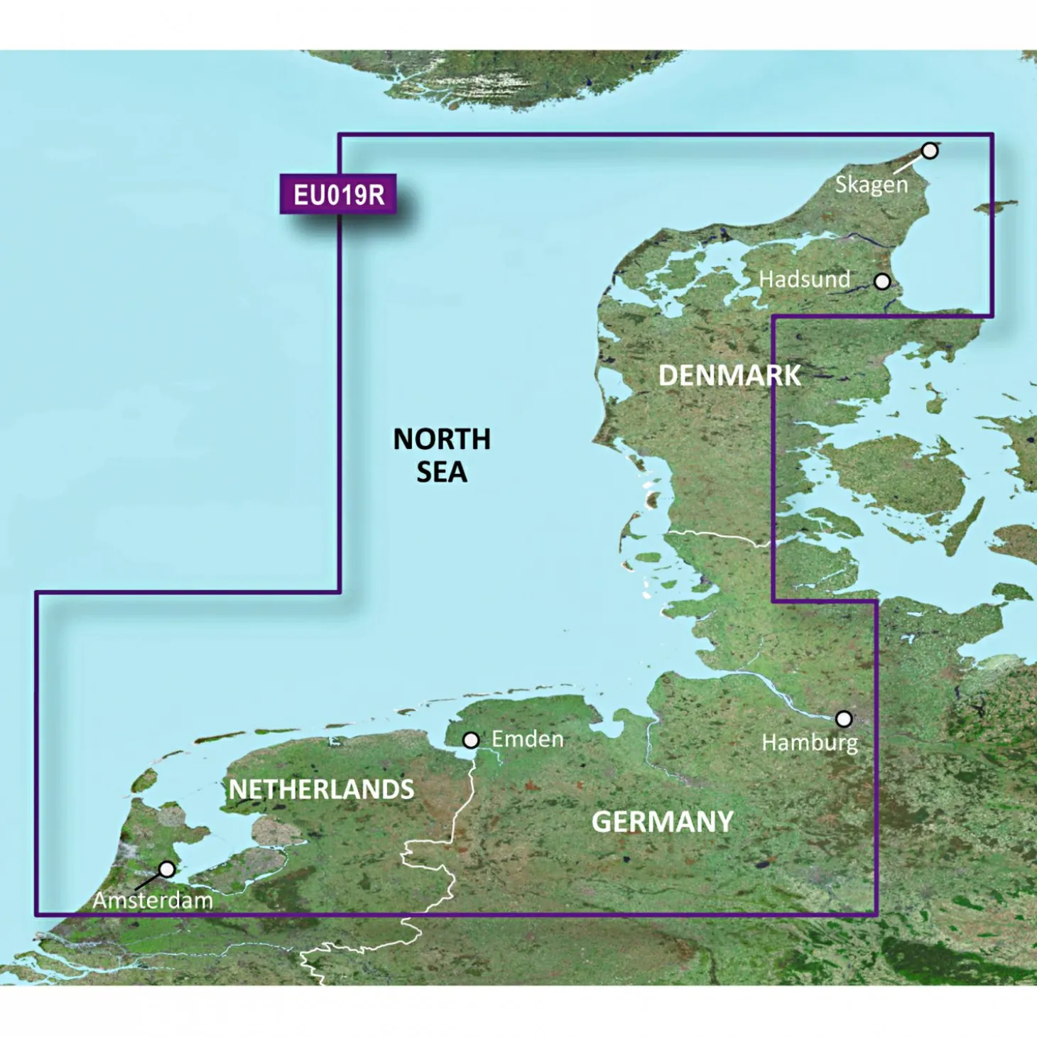 Garmin Kartenmaterial G2 BC microSD Alborg bis Amsterdam