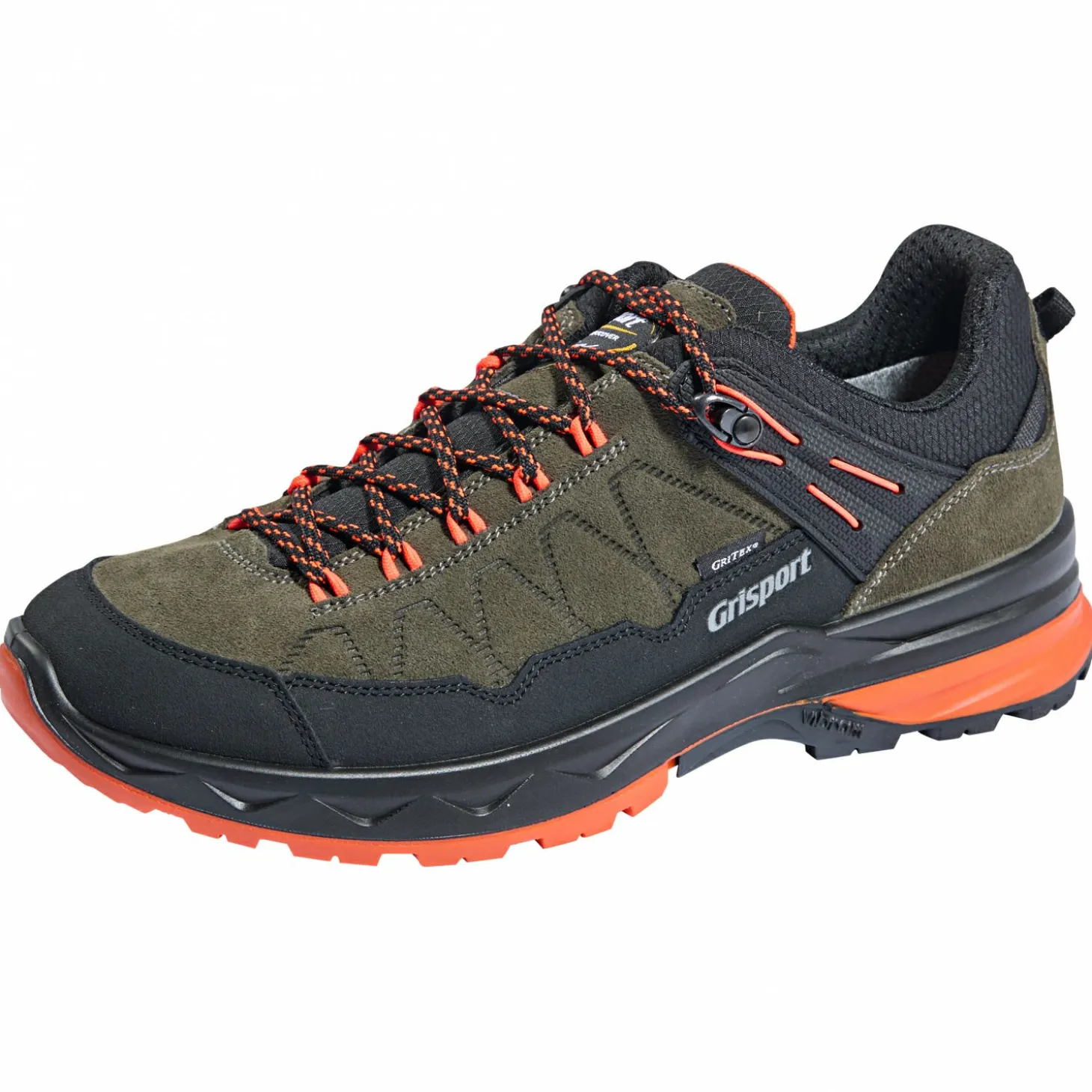 Grisport Scamosciato Halbschuhe Herren (Olive/Orange)