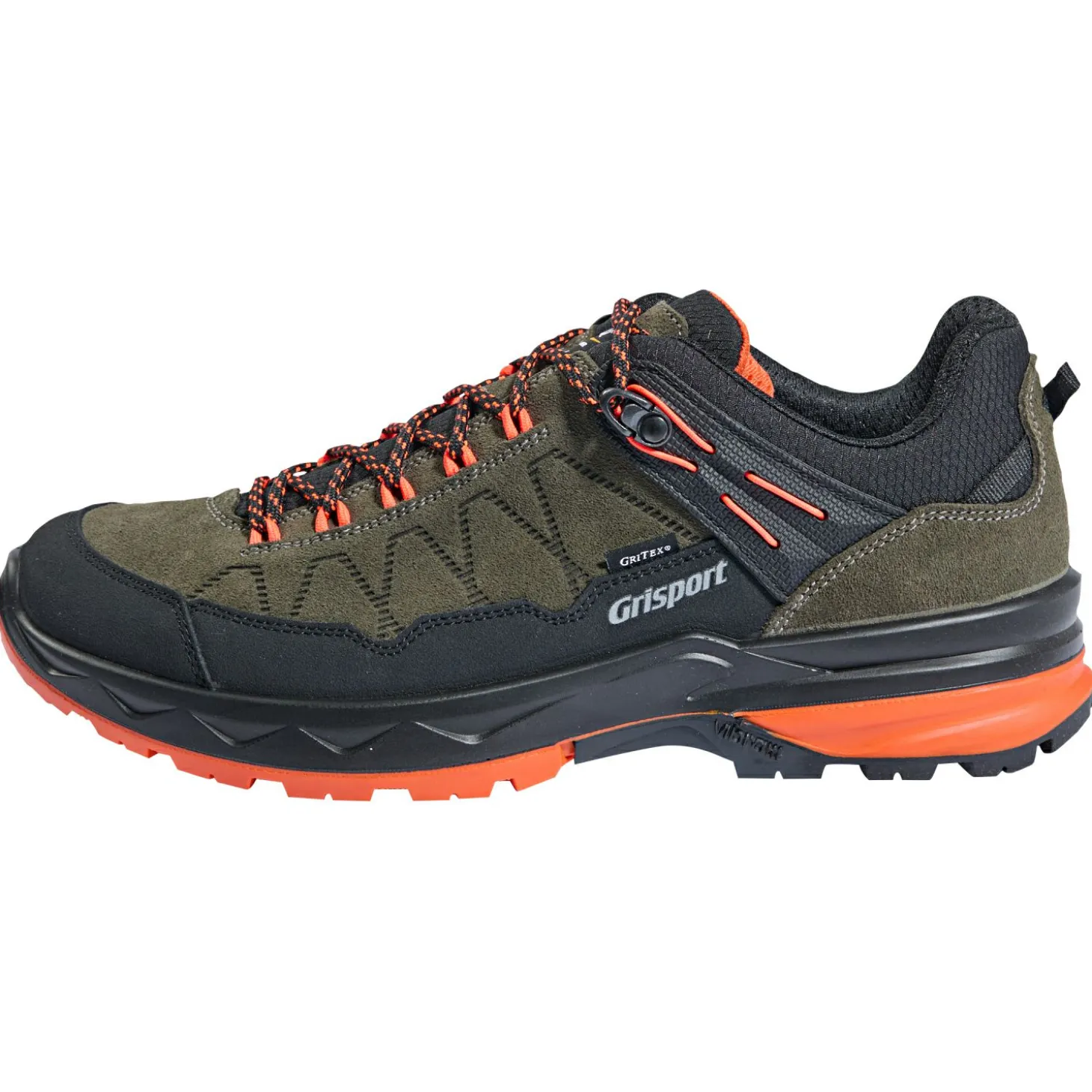 Grisport Scamosciato Halbschuhe Herren (Olive/Orange)