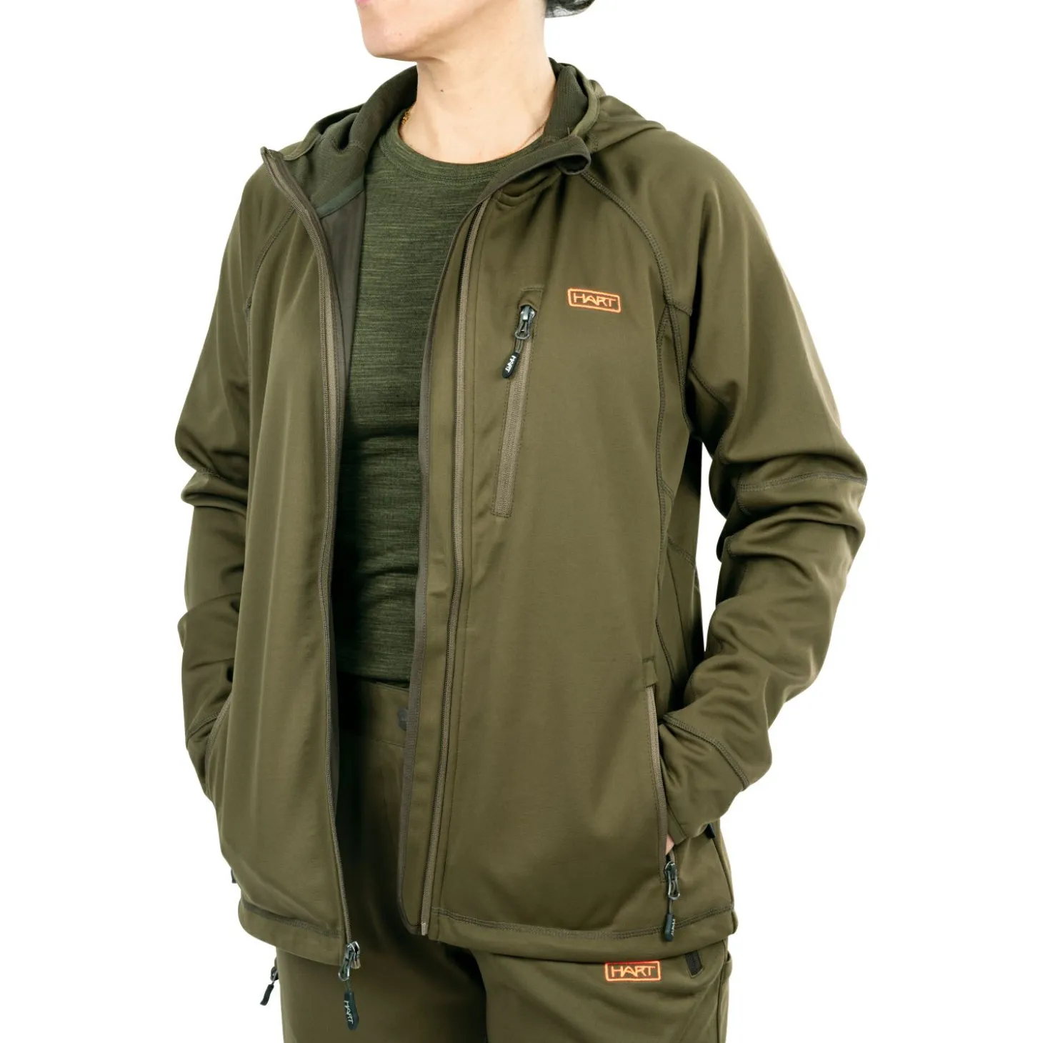 Hart Stilk-HXT Insektenschutzjacke Damen (Dunkeloliv)