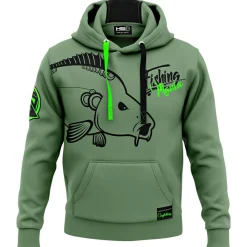 Hotspot Carpfishing Mania Hoodie Herren (Olive)