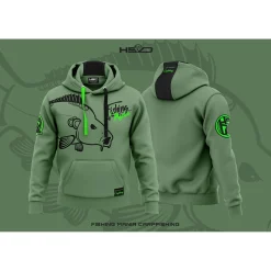 Hotspot Carpfishing Mania Hoodie Herren (Olive)