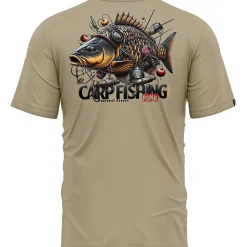 Hotspot Carpfishing Punk T-Shirt Herren (Sand)
