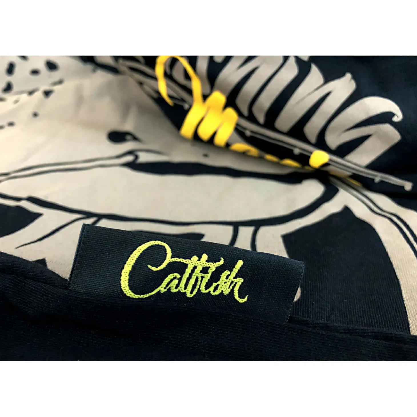 Hotspot Fishing Mania CatFish T-Shirt Herren (Black)