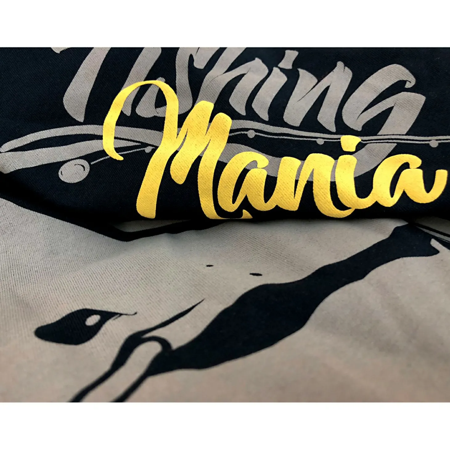 Hotspot Fishing Mania CatFish T-Shirt Herren (Black)