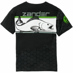 Hotspot Linear Zander T-Shirt Herren (Black)