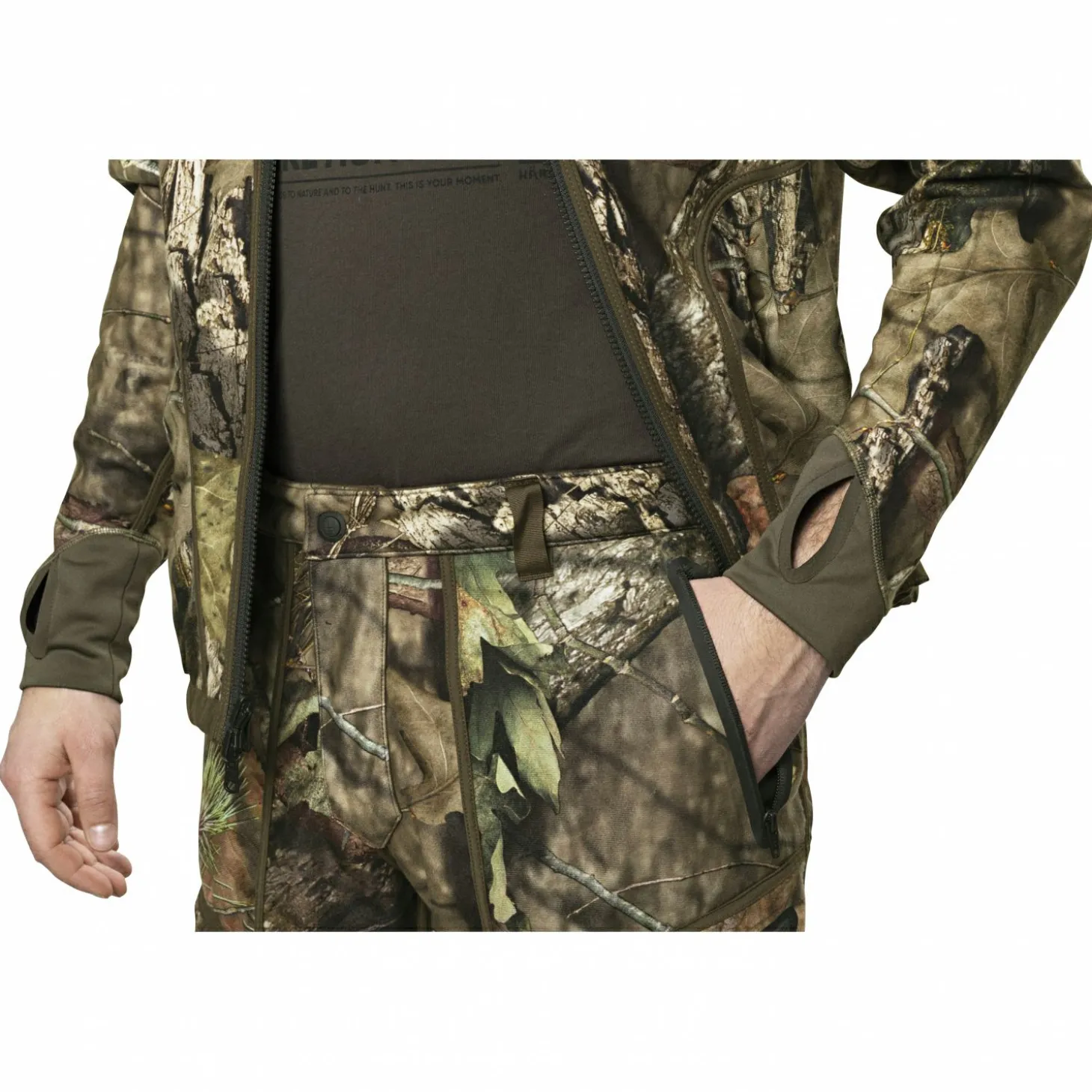 Härkila Kamko Camo Reversible Wsp Trousers Herren (Hunting Green/Mossyoak®Break-Up Country®)