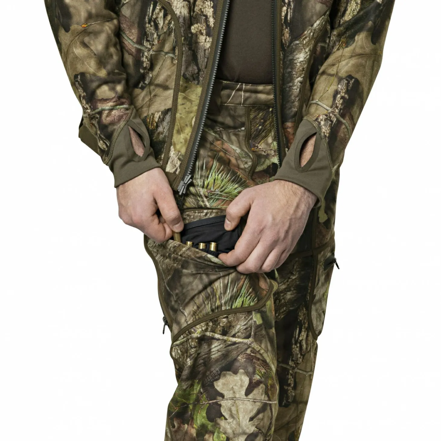 Härkila Kamko Camo Reversible Wsp Trousers Herren (Hunting Green/Mossyoak®Break-Up Country®)