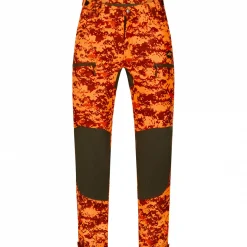 il Lago Prestige Drückjagd-Hose Himal Herren (Orange Camouflage)
