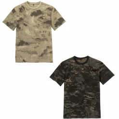 il Lago Prestige 2er Set: T-Shirts Herren (Beige Camou/Dark Camou)