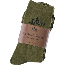 il Lago Prestige 5er-Set: Socken Unisex (Camouflage/Oliv)