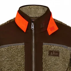 il Lago Prestige Faserpelzjacke Hakon Herren (Oliv)