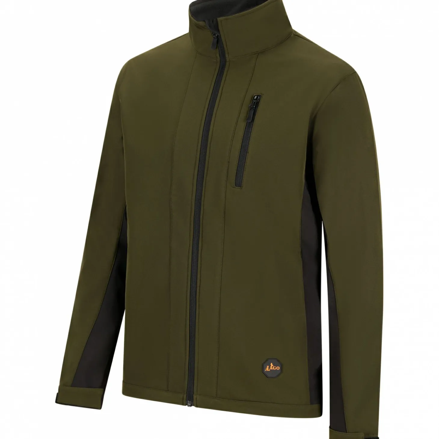 il Lago Prestige Funktions-Softshelljacke Avalanche G2 Herren (Oliv)